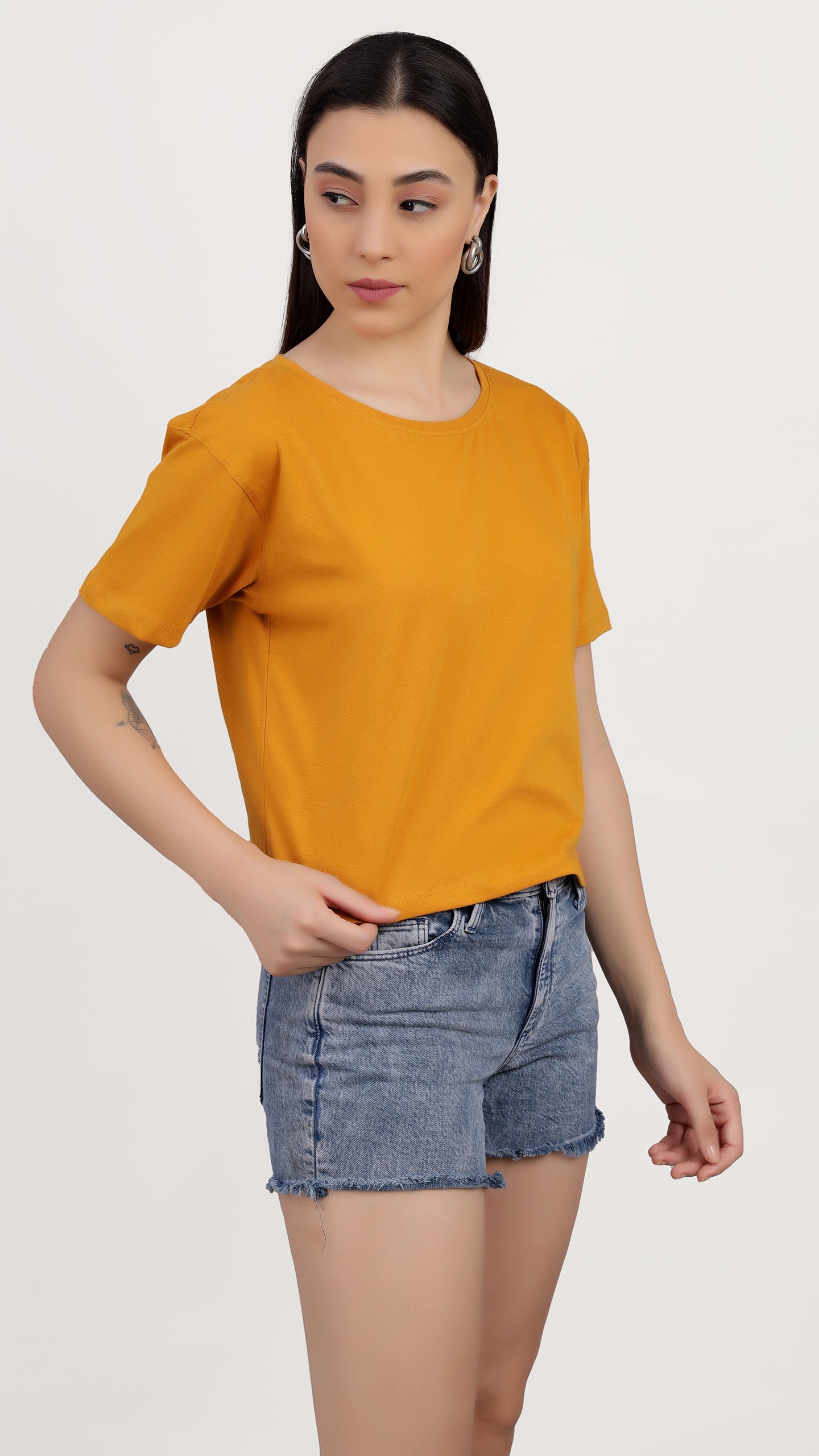 Women Knitted RELAX FIT Crop Top